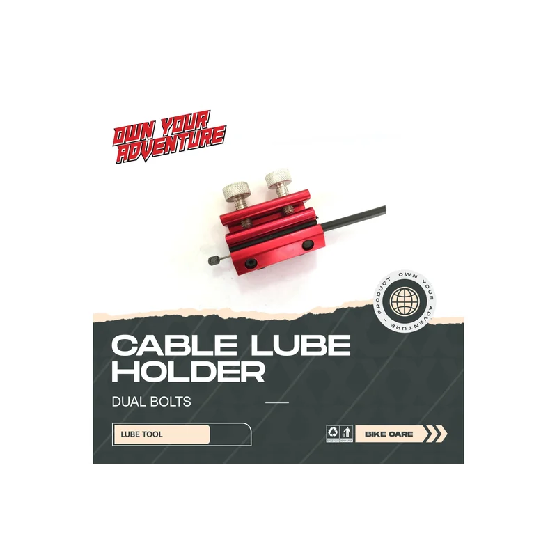 Cable Lube Holder (Dual Bolts)