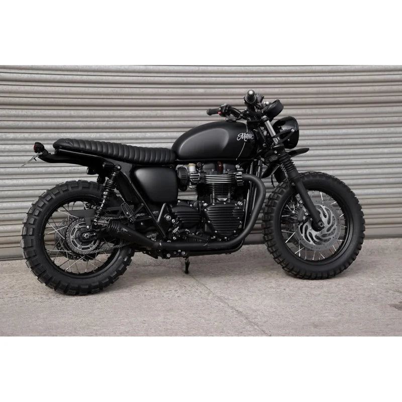 High Tail Customs Mudguard - Predrilled - Black Anodised