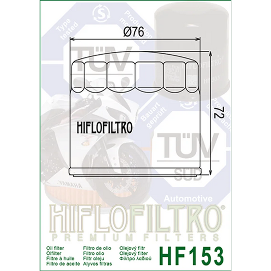 Oil Filter 154 - Hiflo