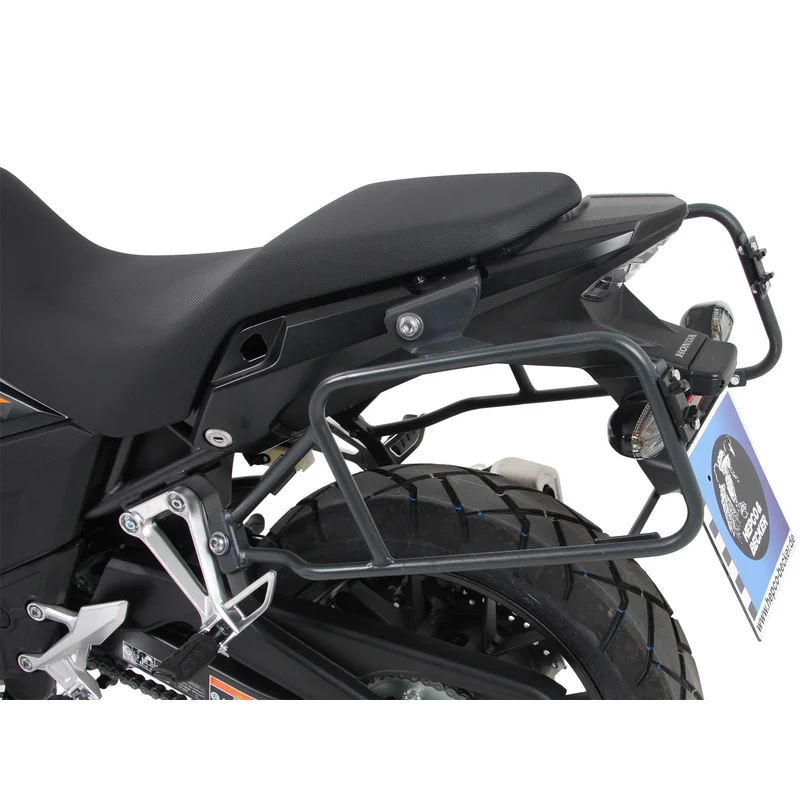 Honda CB 500X Carrier - Sidecarrier Lock it (Anthracite) - Anthracite