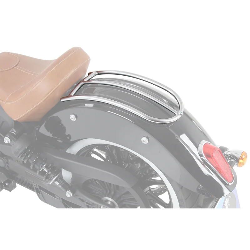 Indian Scout Rear Rack- Railing - Chrome