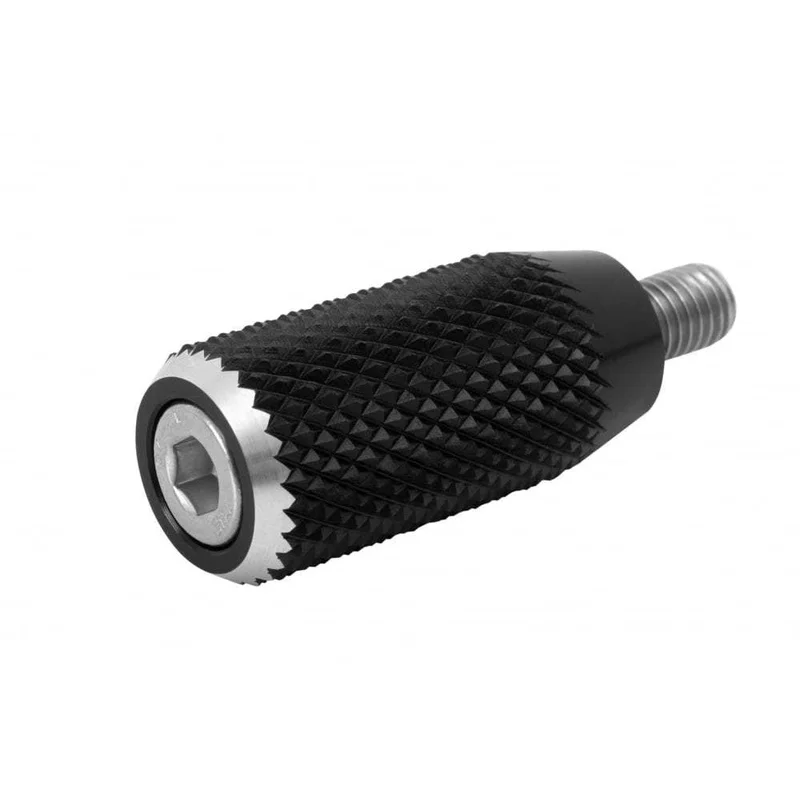 Gear Shifter Lever End Peg - KNURLED - Aluminium