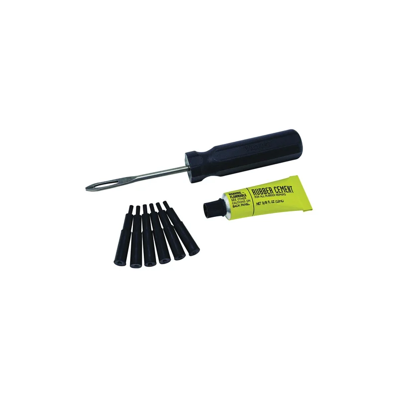 Tubeless Tyre Repair Kit (Tool+Plug+Cement)