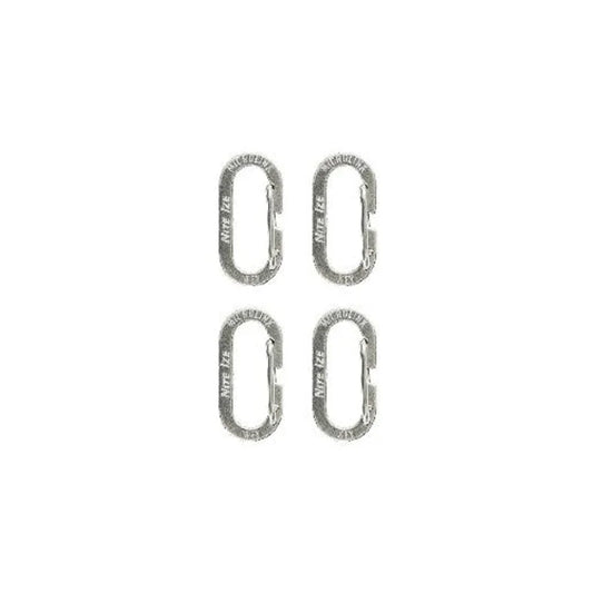 MICROLINK CARABINER (SET OF 4) - Stainless Steel