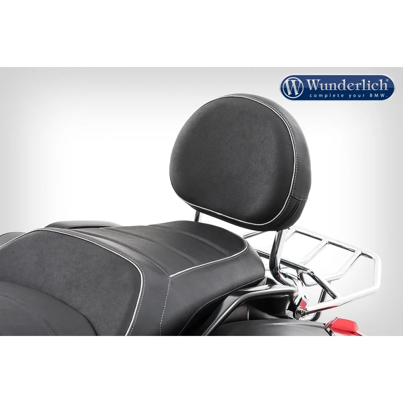 BMW K1600 B Ergonomics - Sissy Bar - Black / Bar + Backrest