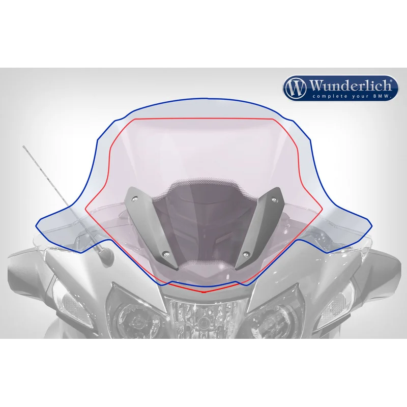 BMW R 1200 RT LC Protection - Windsreen Touring Marathon - Clear
