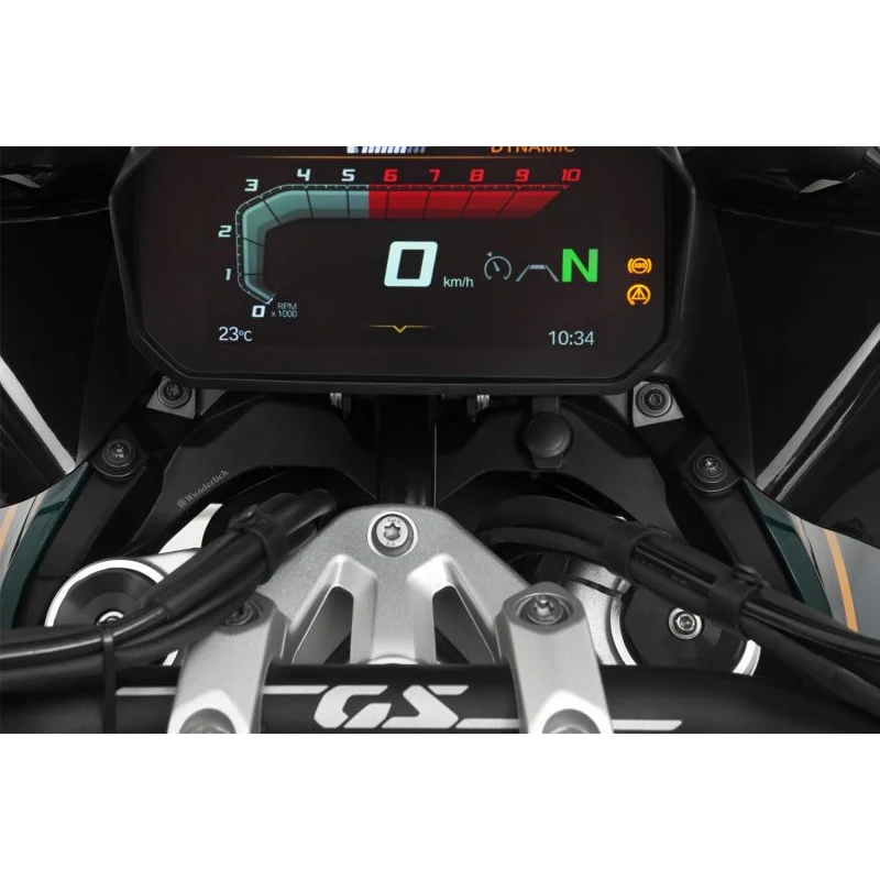 BMW R 1300 GS Styling - Cockpit Fairing - Black / with board socket