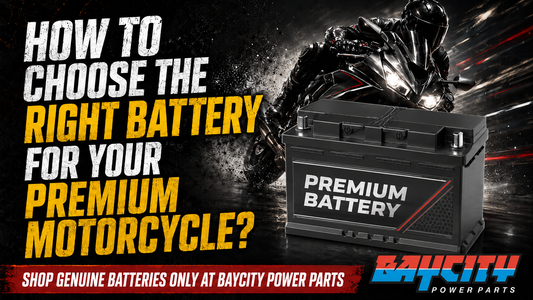 How to choose the best motorcycle battery for performance reliability and durability Baycity Power Parts