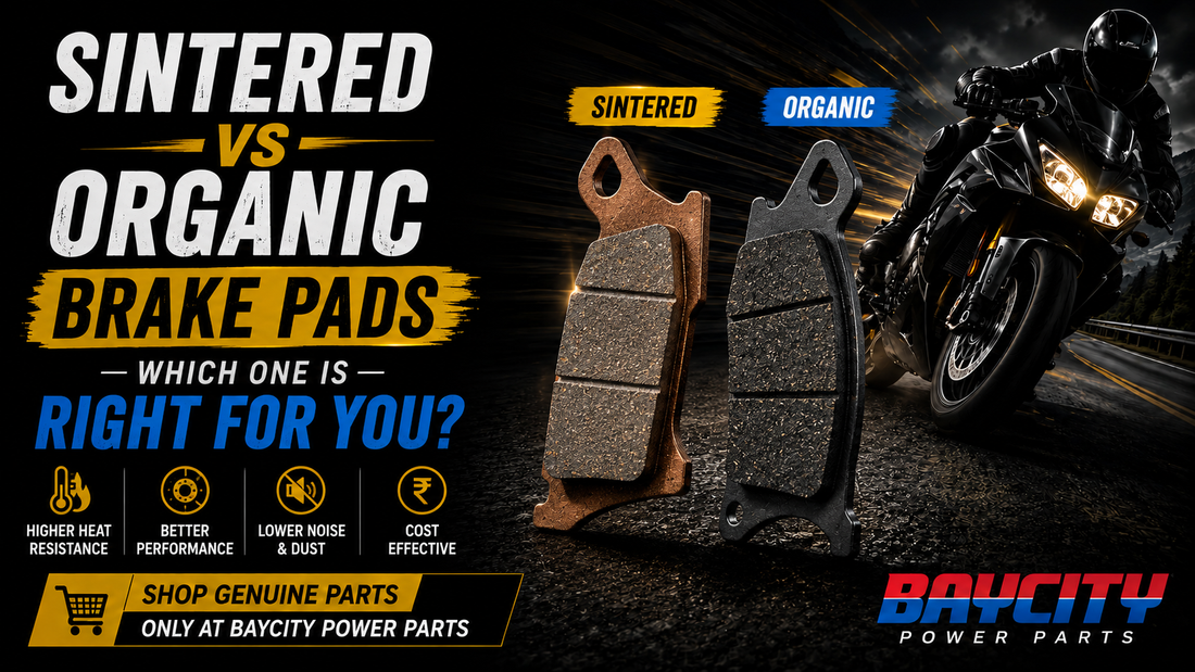 Sintered vs Organic Brake Pads