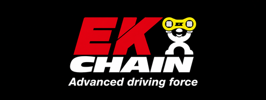 EK Chains for motorcycles, designed for superior performance, longevity, and reliable power delivery for premium riders