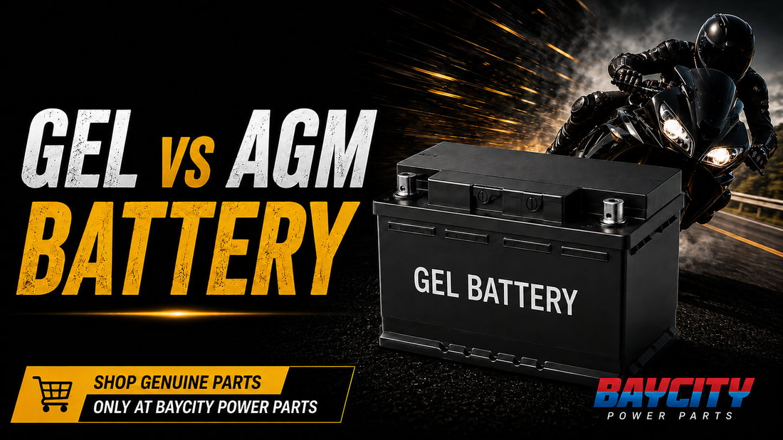 Gel vs AGM motorcycle battery comparison for performance and reliability Baycity Power Parts
