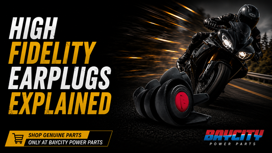 Complete guide to high fidelity earplugs for motorcycle riders and wind noise reduction Baycity Power Parts
