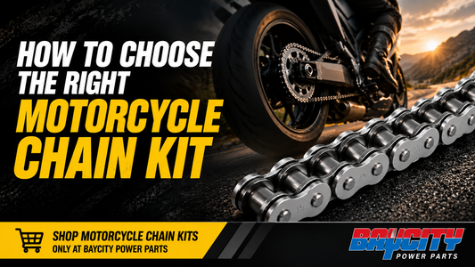 Motorcycle chain kit buying guide for performance durability and smooth power delivery Baycity Power Parts