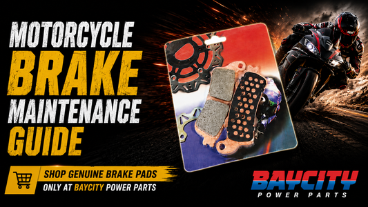 Motorcycle brake maintenance tips for better braking performance and rider safety Baycity Power Parts