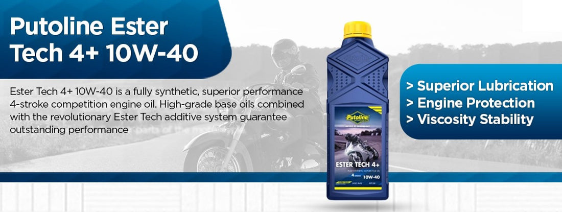 Putoline Ester Tech fully synthetic motorcycle engine oil