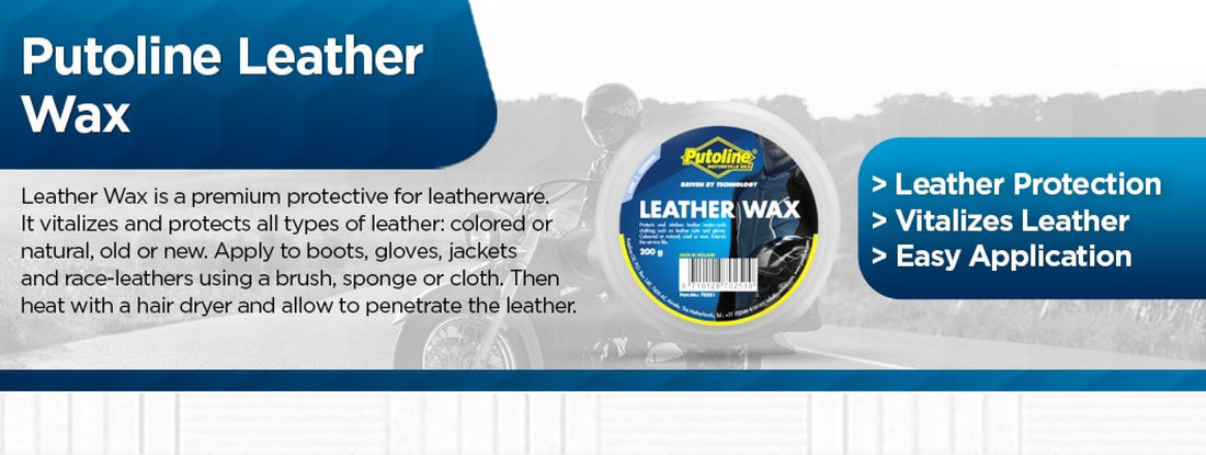 Putoline Leather Wax: Protecting Your Motorcycle Gear