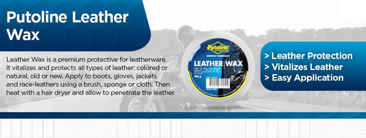 Putoline Leather Wax: Protecting Your Motorcycle Gear