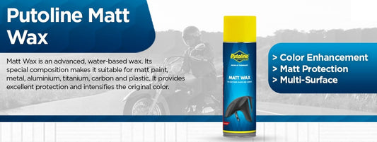 Putoline Matt Wax-200ml: Premium Protection for Motorcycle Matte Finishes