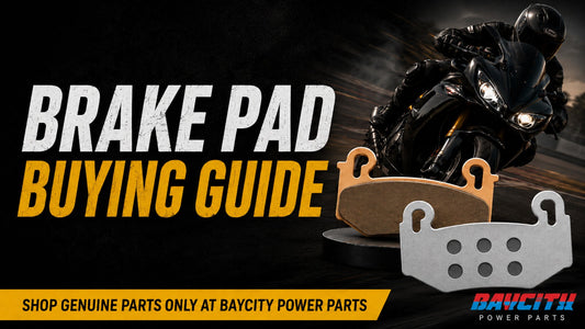 Motorcycle brake pad buying guide for safer and better braking performance Baycity Power Parts