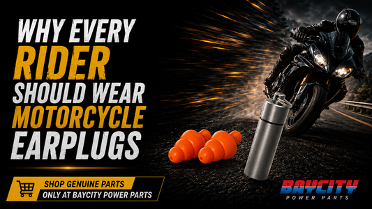 Benefits of motorcycle earplugs for rider comfort hearing protection and quieter rides Baycity Power Parts