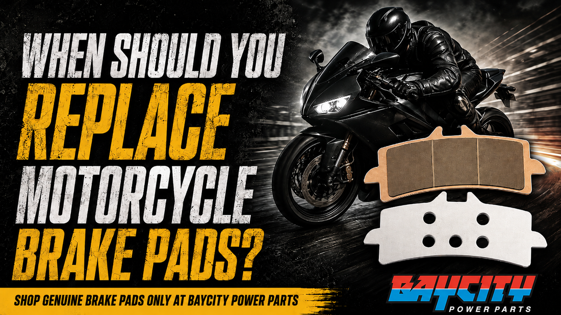 Motorcycle brake pad replacement guide for safe and reliable braking Baycity Power Parts
