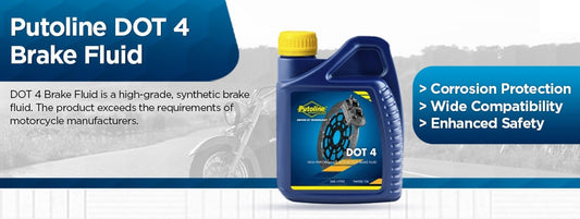 Putoline DOT 4 Brake Fluid: Boosting Motorcycle Brake Safety