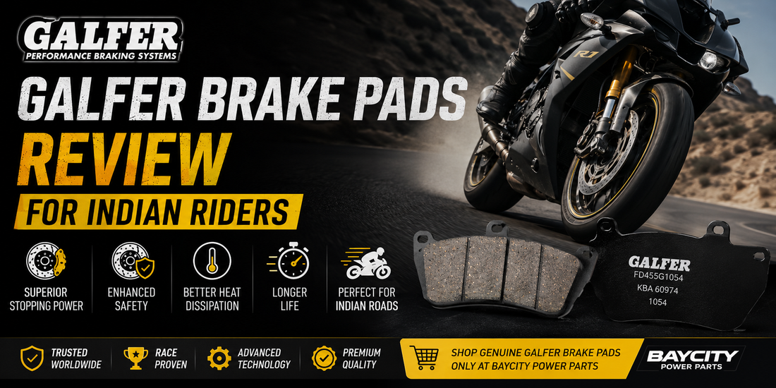 Motorcycle brake pads buying guide for better braking performance Baycity Power Parts