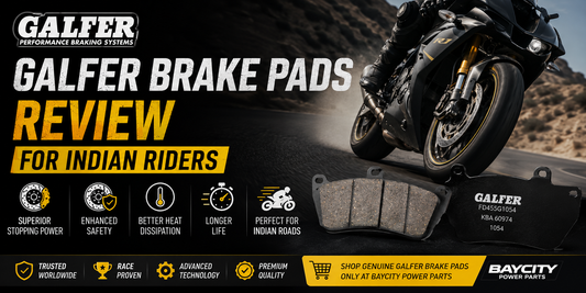 Galfer motorcycle brake pads for reliable braking performance
