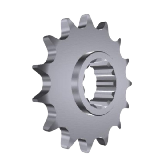 front view of Afam 20612-15 Front Sprocket - 15 Teeth