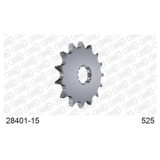 Baycity Power Parts Afam 28401-15 front sprocket 15 teeth for motorcycle chain and sprocket replacement