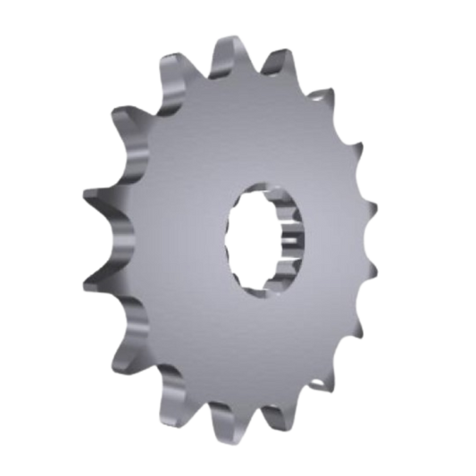 front view of Afam 28401-16 Front Sprocket - 16 Teeth