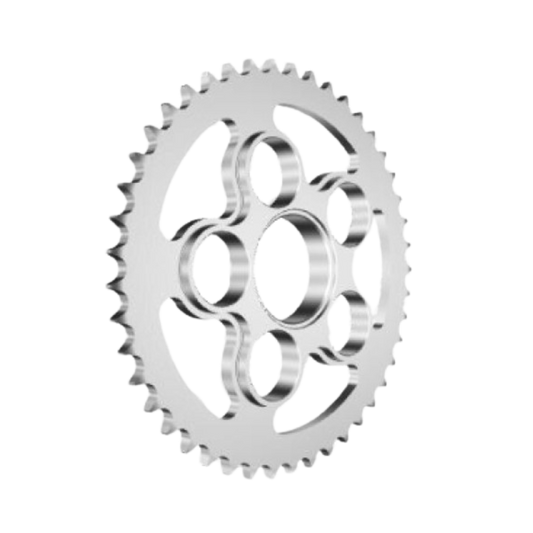 front view of Afam 50800-45 Rear Sprocket - 45 Teeth