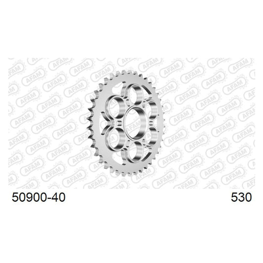 Baycity Power Parts Afam 50900-40 rear sprocket 40 teeth for motorcycle maintenance and chain setup