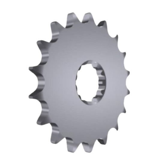 front view of Afam 88600-18 Front Sprocket - 18 Teeth