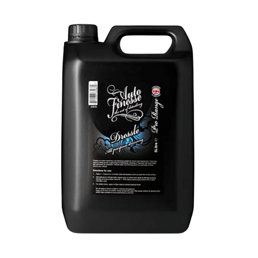 front view of Auto Finesse Dressle All Purpose Trim Dressing - 5ltr