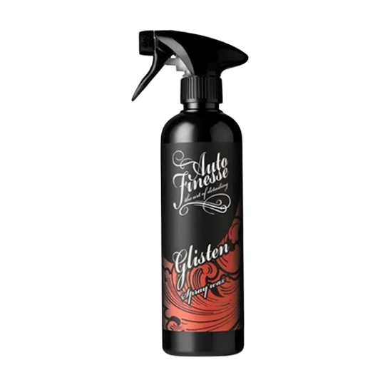 front view of Auto Finesse Glisten Spray Wax - 500ml