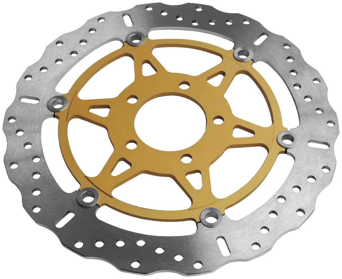 Brake Rotor Floating SS (4156AXC) - Contoured Rotor (Front Left) / ABS at baycity powerparts