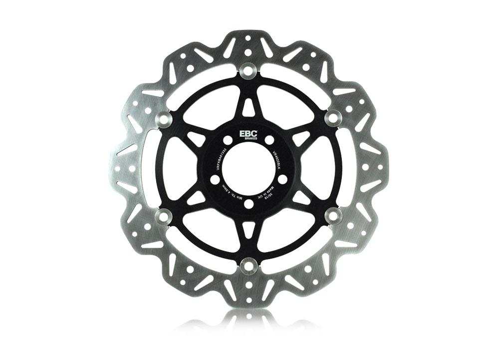 Brake Rotor Vee Series - Front VR841 - Front (PER ROTOR) / Black at baycity powerparts