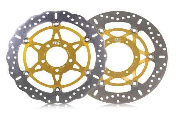 Brake Rotor by EBC UK - MD1177C - Rear Non ABS (2009-2015) / Rear at baycity powerparts