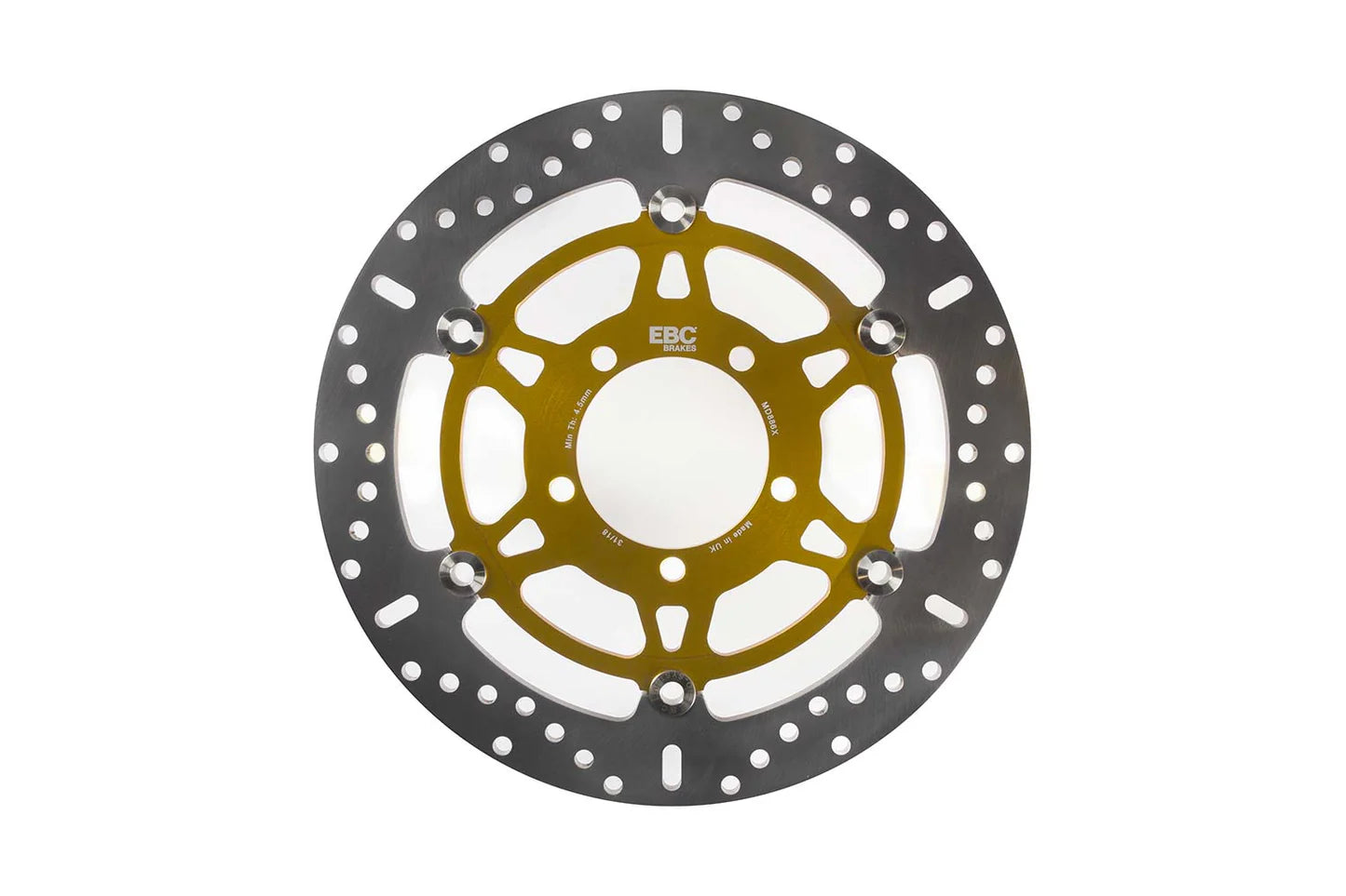 Brake Rotor by EBC UK - MD886X - Front (2017-) at baycity powerparts