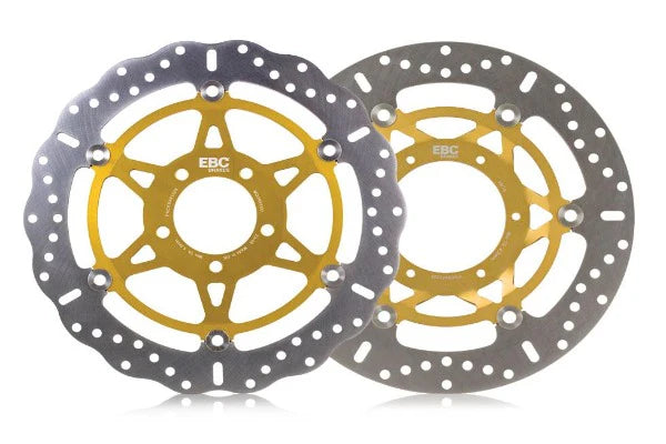 Brake Rotors by EBC UK - Front (MD852X) - MD Countoured SS Inox at baycity powerparts