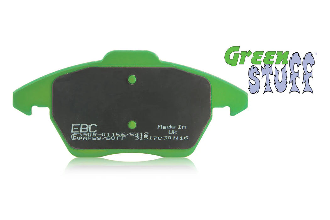 Brakes - 6000 Series 'Greenstuff' - Isuzu Dmax - Front Pad baycity powerparts
