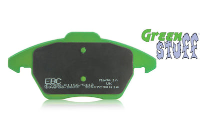 Brakes - 6000 Series 'Greenstuff' - Isuzu Dmax - Front Pad baycity powerparts