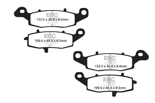 front view of Brakes - EPFA229HH Extreme Pro (Per Rotor) - One Set