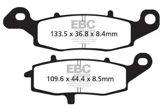 Brakes - EPFA231HH Extreme Pro (Per Rotor) - One Set by baycity powerparts