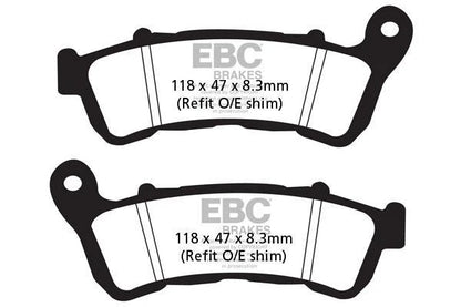 Brakes - EPFA388HH Extreme Pro - EBC (Per Rotor) - One Set at baycity powerparts