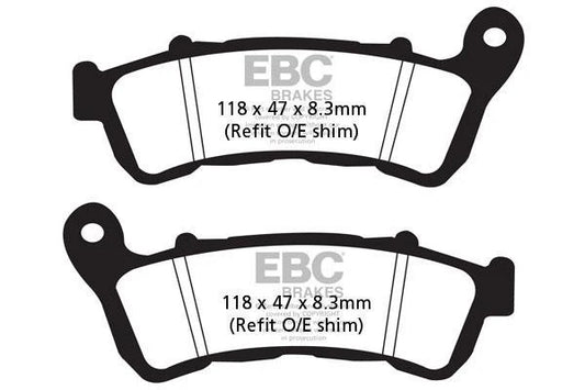 Brakes - EPFA388HH Extreme Pro - EBC (Per Rotor) - One Set at baycity powerparts