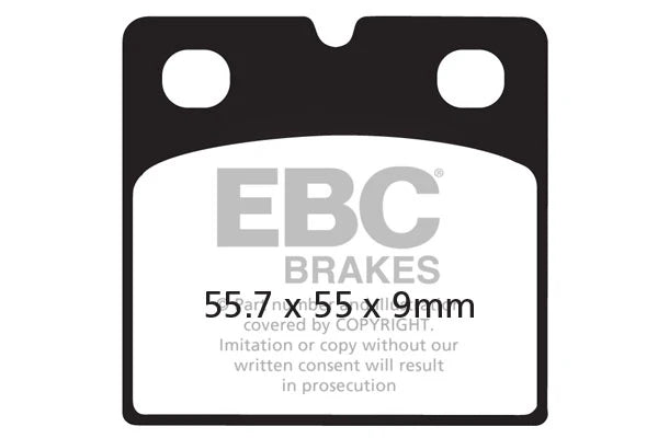Brakes - FA018HH Fully Sintered - EBC at baycity powerparts