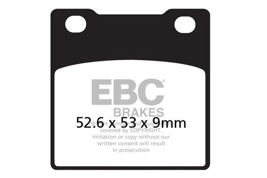 Brakes - FA063HH Fully Sintered - EBC (Rear) - One Set ( one Rotor) - Rear baycity powerparts