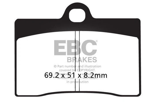 Brakes - FA095 Organic - EBC (Front) - One Rotor (One Set) Front baycity powerparts